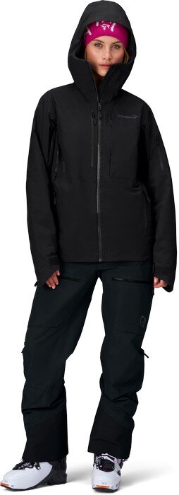 Norröna W lofoten Gore-Tex insulated Jacket Caviar Black