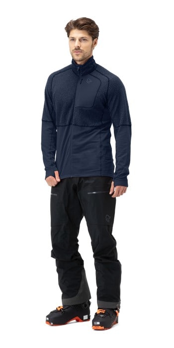 Norröna M lyngen Alpha90 Jacket Indigo Night/Indigo Night