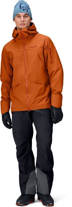 Norröna M møre Gore-Tex Jacket Gold Flame