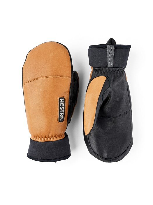 Hestra Army Leather Wool Terry -mitt Cork