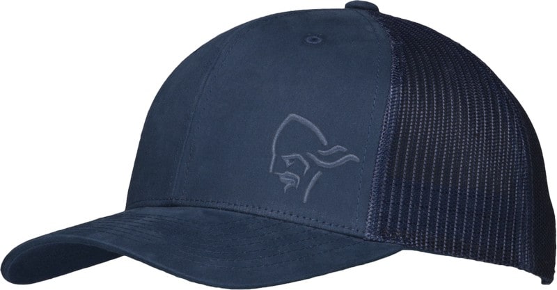 Norröna /29 Trucker mesh snap back Cap Indigo Night Blue