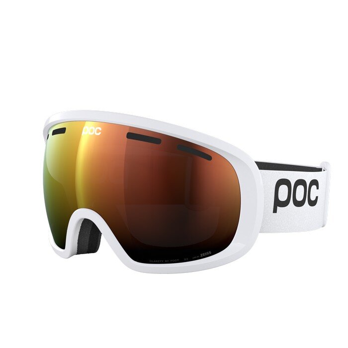 POC Fovea Hydrogen White/Partly Sunny Orange