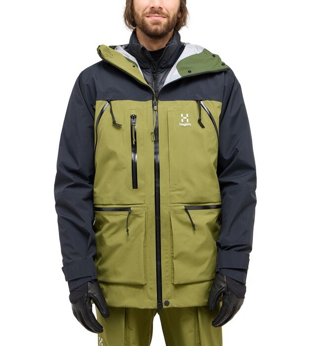 Haglöfs Vassi GTX Pro Jacket M Olive Green/True Black