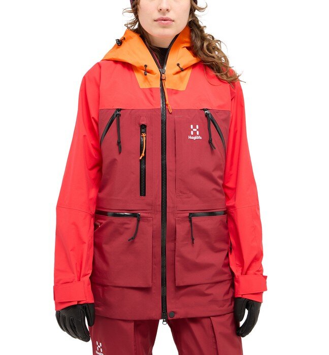 Haglöfs Vassi GTX Pro Jacket W Carmine Red/Bright Red