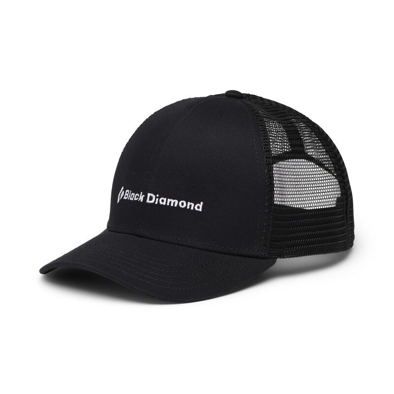 Black Diamond BD TRUCKER HAT Black/Black Wordmark