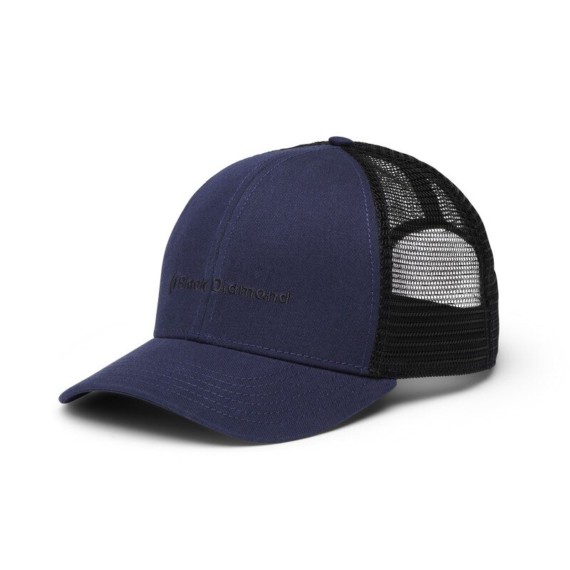 Black Diamond BD TRUCKER HAT Indigo/Black Wordmark