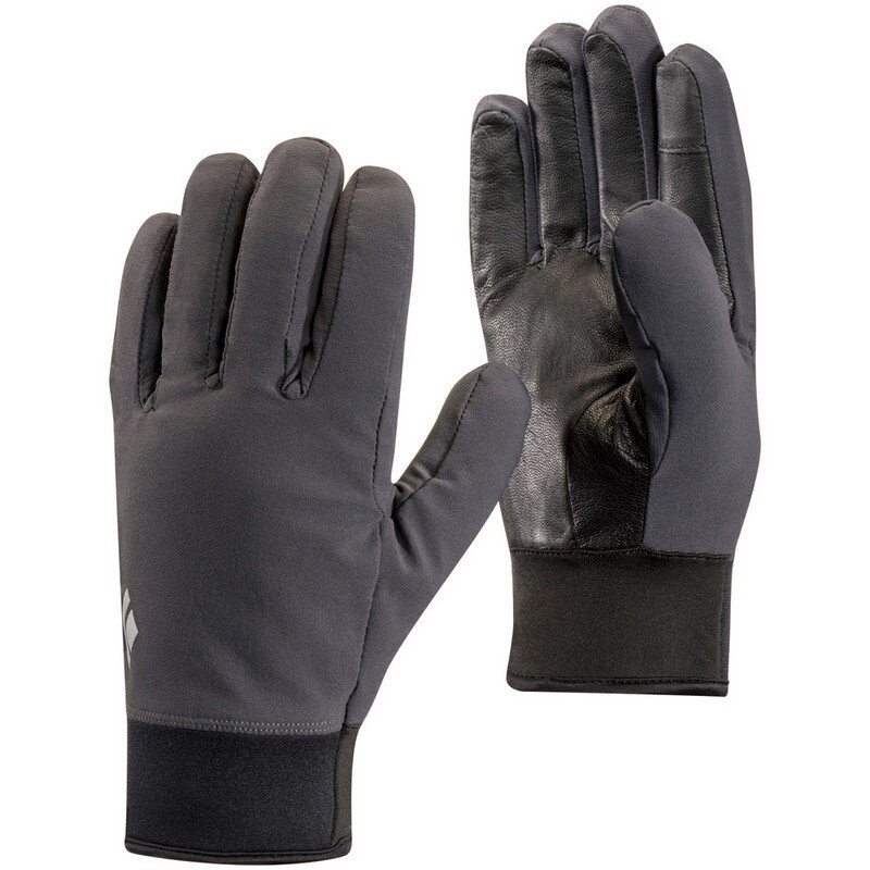 Black Diamond MIDWEIGHT SOFTSHELL GLOVES Smoke