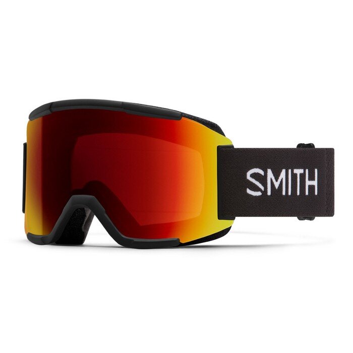 Smith SQUAD BLACK CP SUN RED MIRROR + Yellow