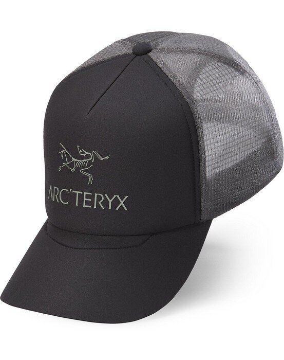 Arcteryx Bird Word Trucker Curved Black/Graphite